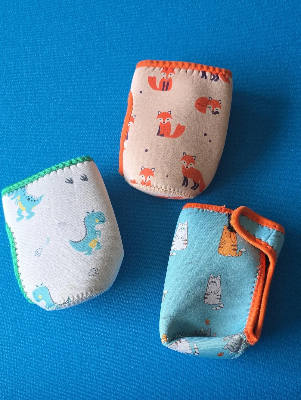 Pack of 3 neoprene sleeves for 8 oz Philips Avent Natural glass bottles